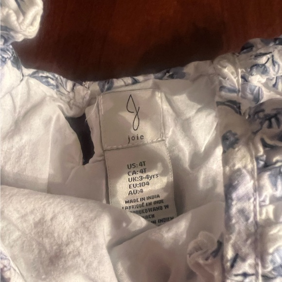 Joie Toddler Girls top size 4T - Picture 2 of 2